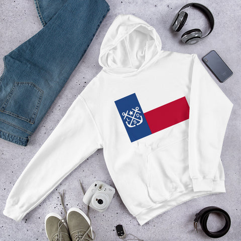 Texas Flag Hooded Sweatshirt